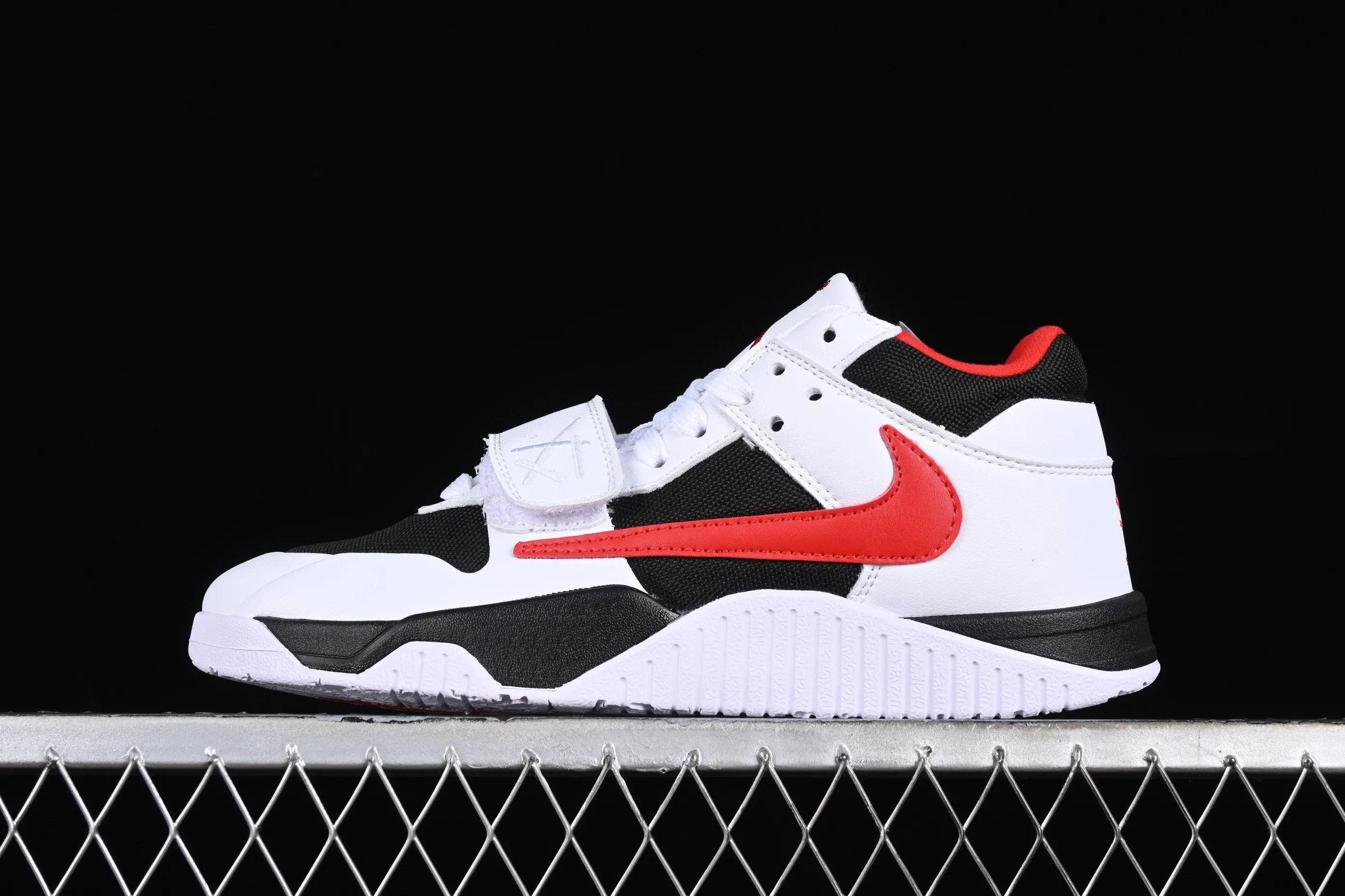 All Categories Air Jordan Jordan Series Basketball Shoes Air Jordan 1 Low Travis Scott x Jordan Cut The Check AJ1 Joe 1 Hook Velcro Fashion Basketball Shoes FZ8117-407